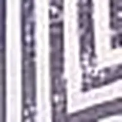 بلوز زنانه بدون یقه آستین سه ریع طرحدار سرمه ای پیرکاردین