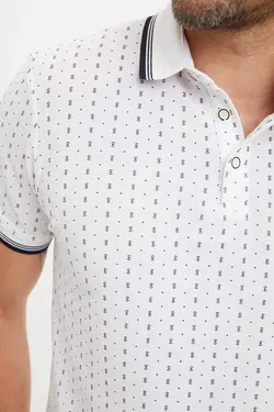 پولوشرت مردانه سفید دفاکتو