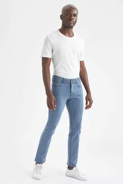 شلوار جین Regular Fit مردانه نیلی دفاکتو