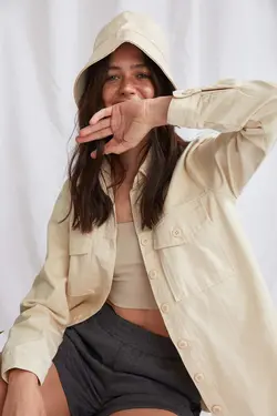 شومیز آستین بلند زنانه سفید تیره دفاکتو