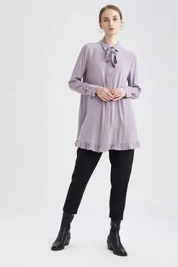 تونیک زنانه بنفش دفاکتو