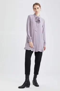 تونیک زنانه بنفش دفاکتو