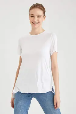 تونیک زنانه سفید دفاکتو