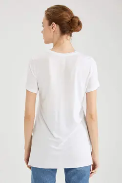 تونیک زنانه سفید دفاکتو