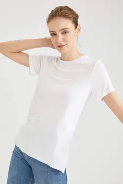 تونیک زنانه سفید دفاکتو