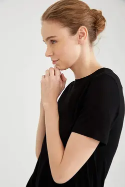 تونیک زنانه سیاه دفاکتو