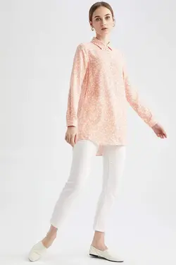 تونیک زنانه صورتی دفاکتو