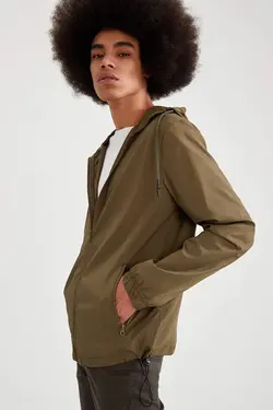 بارانی مردانه خاکی دفاکتو