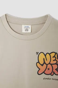 سویشرت پسرانه سفید تیره دفاکتو