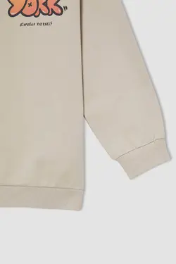 سویشرت پسرانه سفید تیره دفاکتو