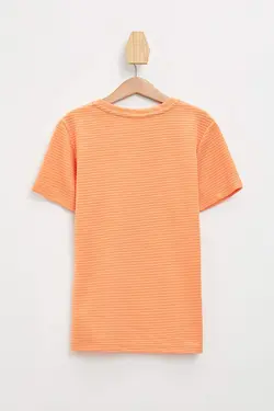 تی شرت پسرانه نارنجی دفاکتو