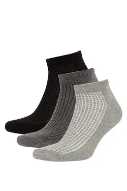 جوراب مچی مردانه خاکستری دفاکتو