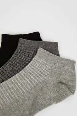 جوراب مچی مردانه خاکستری دفاکتو