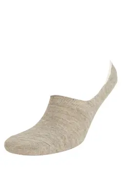 جوراب کفی مردانه خاکستری دفاکتو