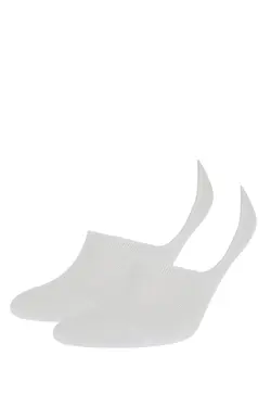 جوراب کفی مردانه سفید دفاکتو