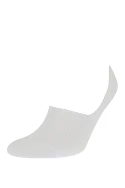 جوراب کفی مردانه سفید دفاکتو