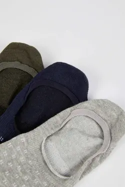 جوراب کفی مردانه چند رنگ دفاکتو