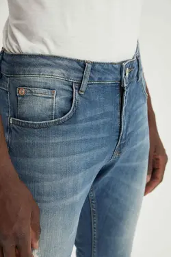 شلوار جین Skinnyمردانه سبز دفاکتو