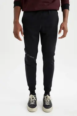 شلوار راحتی جاگر مردانه سیاه دفاکتو