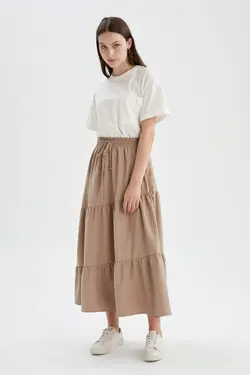 دامن زنانه بژ دفاکتو