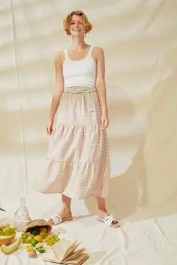 دامن زنانه بژ دفاکتو