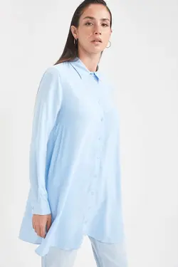 تونیک زنانه آبی دفاکتو