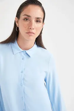 تونیک زنانه آبی دفاکتو