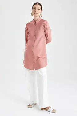 تونیک زنانه زرشکی دفاکتو