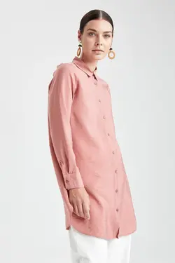 تونیک زنانه زرشکی دفاکتو