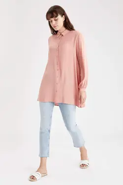 تونیک زنانه صورتی دفاکتو