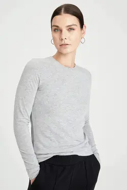 تونیک زنانه خاکستری دفاکتو