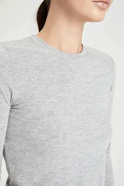 تونیک زنانه خاکستری دفاکتو