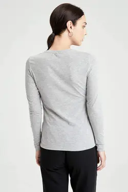 تونیک زنانه خاکستری دفاکتو