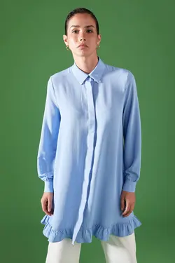 تونیک زنانه آبی دفاکتو