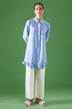 تونیک زنانه آبی دفاکتو