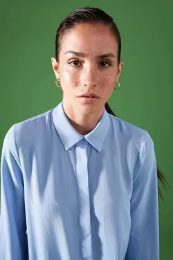 تونیک زنانه آبی دفاکتو