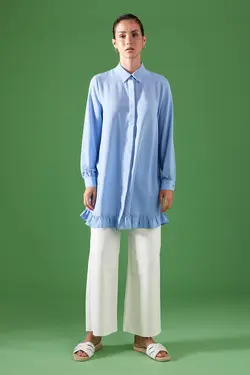 تونیک زنانه آبی دفاکتو