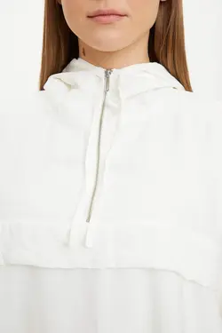 تونیک زنانه سفید تیره دفاکتو