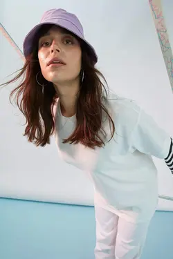 تونیک زنانه سفید تیره دفاکتو