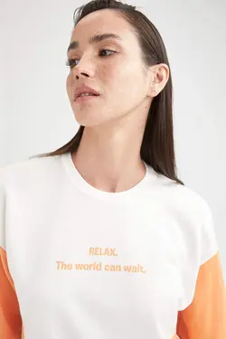 تونیک زنانه سفید تیره دفاکتو