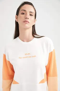 تونیک زنانه سفید تیره دفاکتو