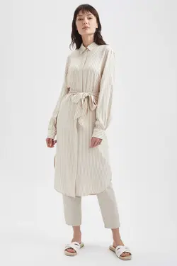 تونیک زنانه بژ دفاکتو