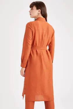 تونیک زنانه نارنجی دفاکتو