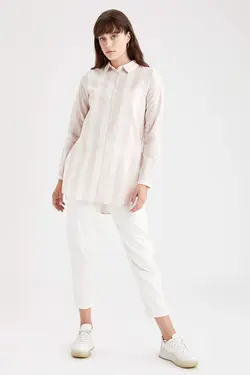 تونیک زنانه صورتی دفاکتو