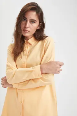 تونیک زنانه نارنجی دفاکتو