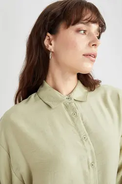 تونیک زنانه فیروزه ای دفاکتو