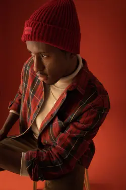 پیراهن آستین بلند مردانه زرشکی دفاکتو