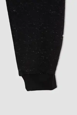 شلوار راحتی جاگر پسرانه سیاه دفاکتو