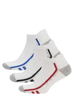 جوراب ورزشی مردانه سفید دفاکتو