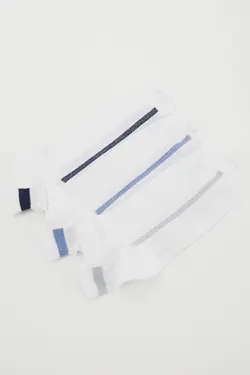 جوراب مچی مردانه سفید دفاکتو